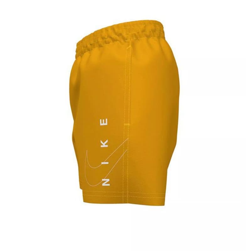 Chlapčenské plavky NIKE SWIM Split Logo Lap 4 inch -818-Laser orange 2