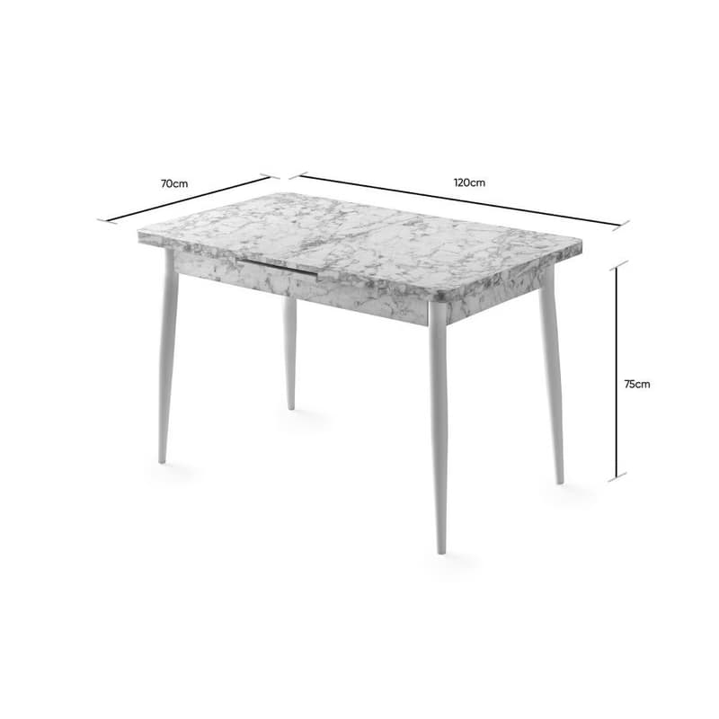 Extendable Dining Table Ay - 1183 3