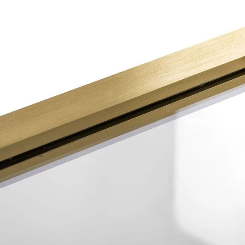 REA - Vaňová zástena Elegant 80 zlatá kartáčovaná REA-W6601 6