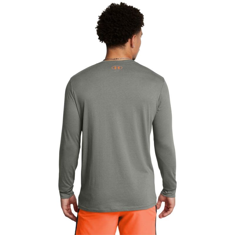 Pánske tričko s dlhým rukávom UNDER ARMOUR PROJECT ROCK UA PROJECT ROCK BRAHMA BULL LS-GRN 2