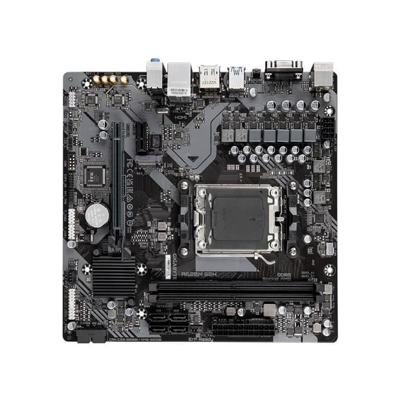 GIGABYTE MB Sc AM5 A620 S2H, AMD A620, 2xDDR5, 1xDP, 1xHDMI, 1xD-Sub 4
