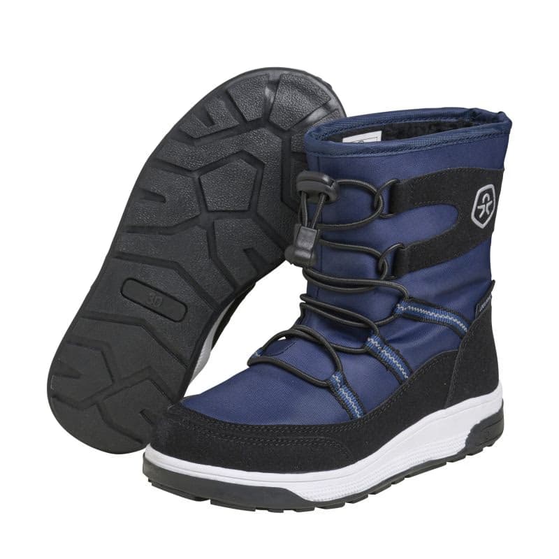 Chlapčenské vysoké zimné topánky COLOR KIDS Boots W. String & Stopper, total eclipse 3