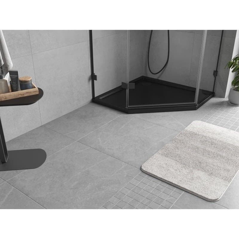 MEXEN - Flow päťboká sprchová vanička slim 100 x 100, čierna mat 46P701010 2