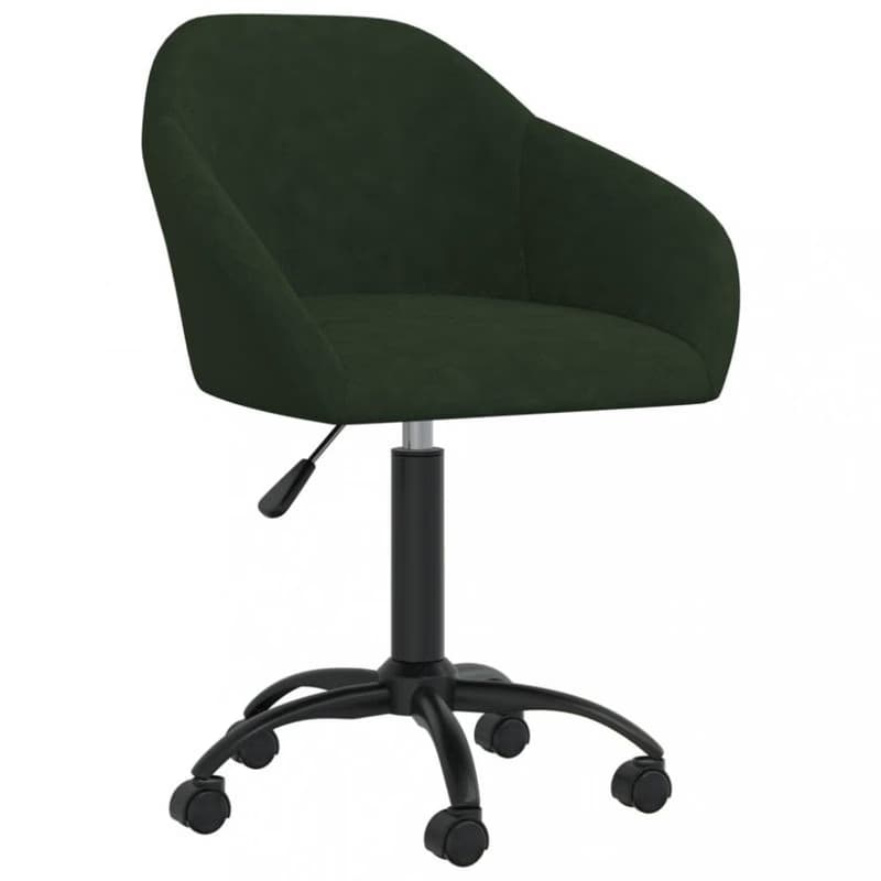 Otočná jedálenská stolička zamat / kov Dekorhome 6