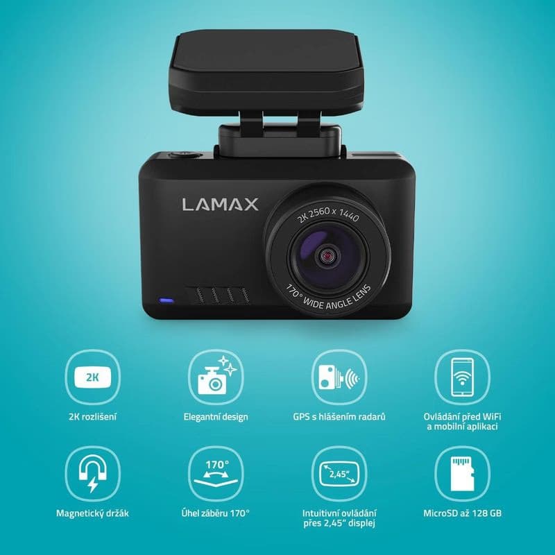 LAMAX T8 - kamera do auta 2