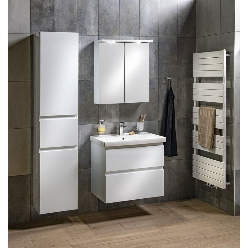 AQUALINE - ALTAIR umývadlová skrinka 86,5x60x45cm, biela AI290 6