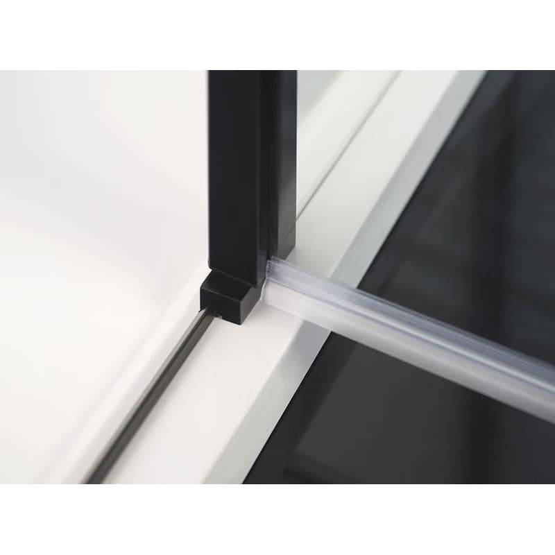 POLYSAN - ZOOM BLACK sprchové dvere 1000, číre sklo ZL1310B 5