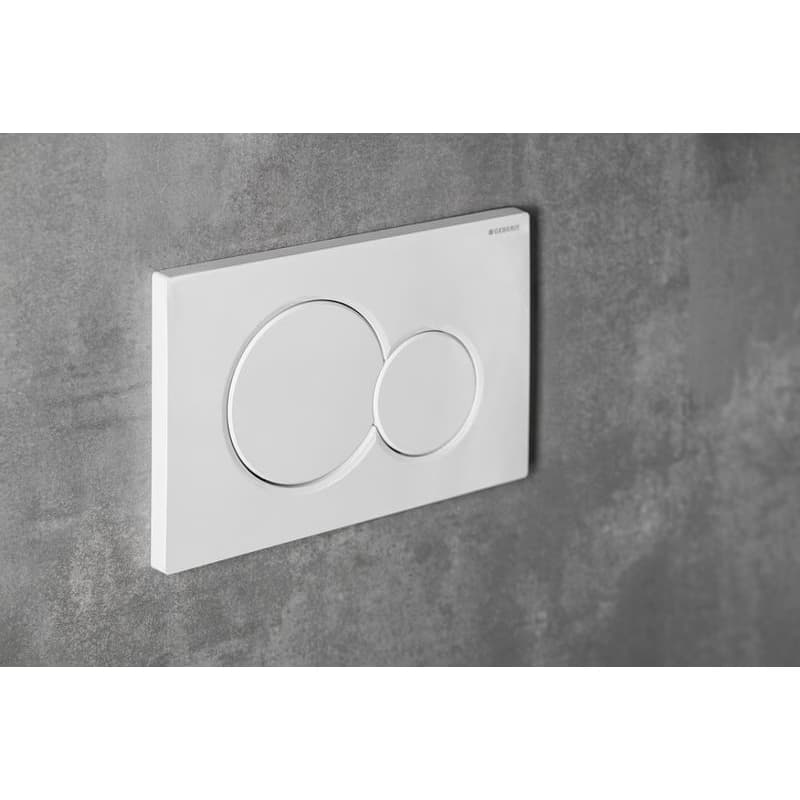 GEBERIT SIGMA01 ovládacie tlačítko, Dual flush, biela lesk 115.770.11.5 3