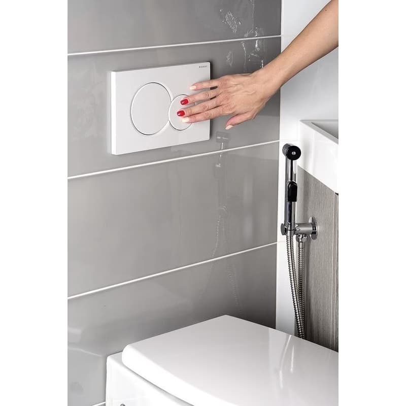 GEBERIT SIGMA01 ovládacie tlačítko, Dual flush, biela lesk 115.770.11.5 4