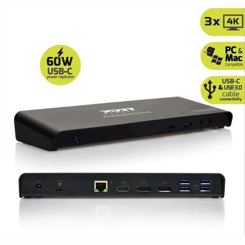 PORT dokovacia stanica 11v1 s výkonom až 60 W 3