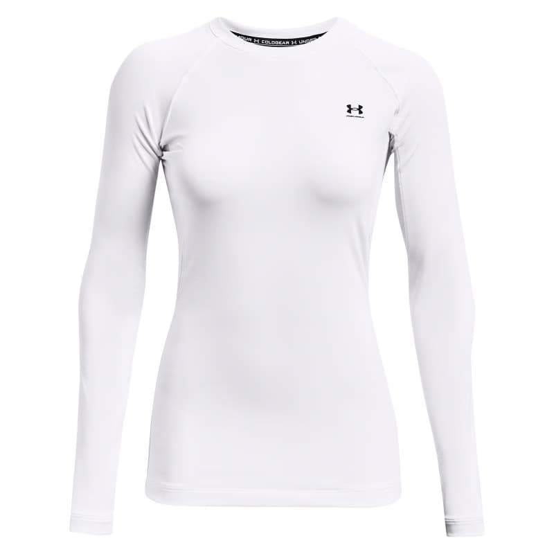 Dámske tréningové tričko s dlhým rukávom UNDER ARMOUR UA CG Authentics Crew-WHT 5