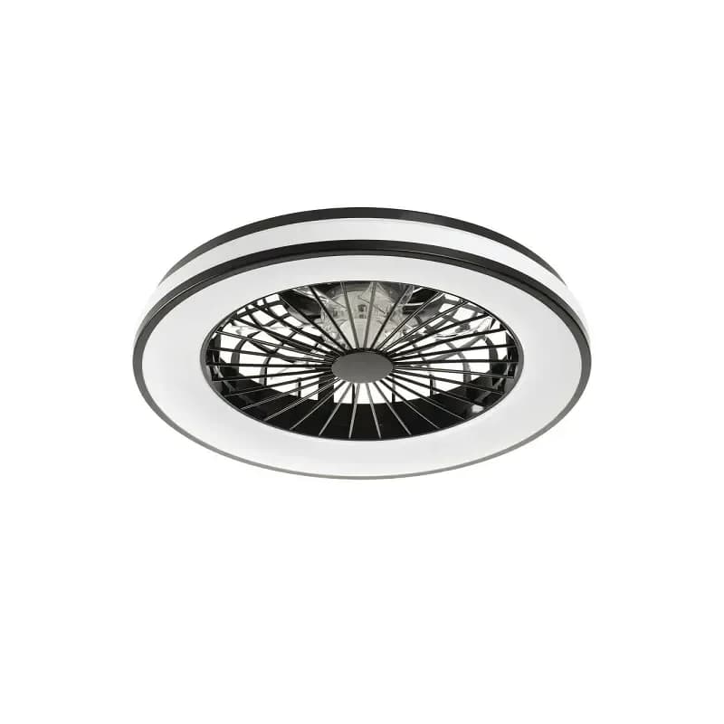 Stropný ventilátor s osvetlením ISAFI LED 66299 BLACK PL1 1