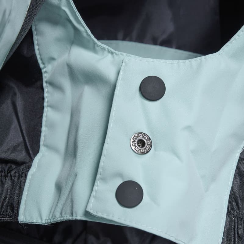 Dievčenská lyžiarska bunda COLOR KIDS Ski Jacket - Quilt, aqua esque 5