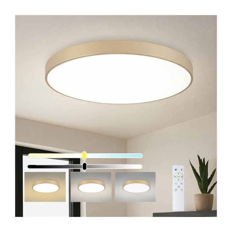 Brilagi - LED stmievateľné svietidlo POOL SMART LED/100W/230V 80 cm béžové Wi-Fi Tuya + diaľkové ovládanie BRI564