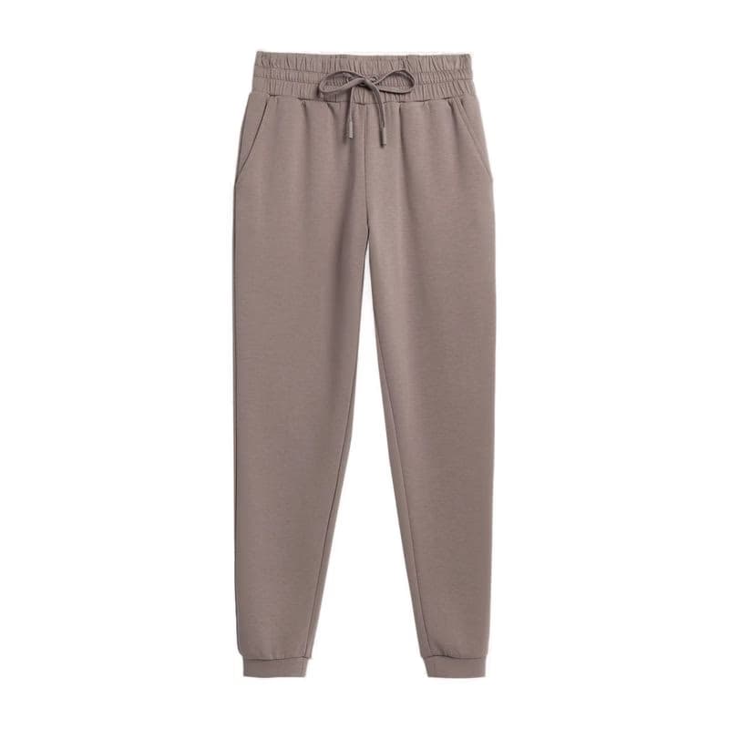Dámske tepláky 4F TROUSERS-AW23TTROF507-83S-BEIGE 6
