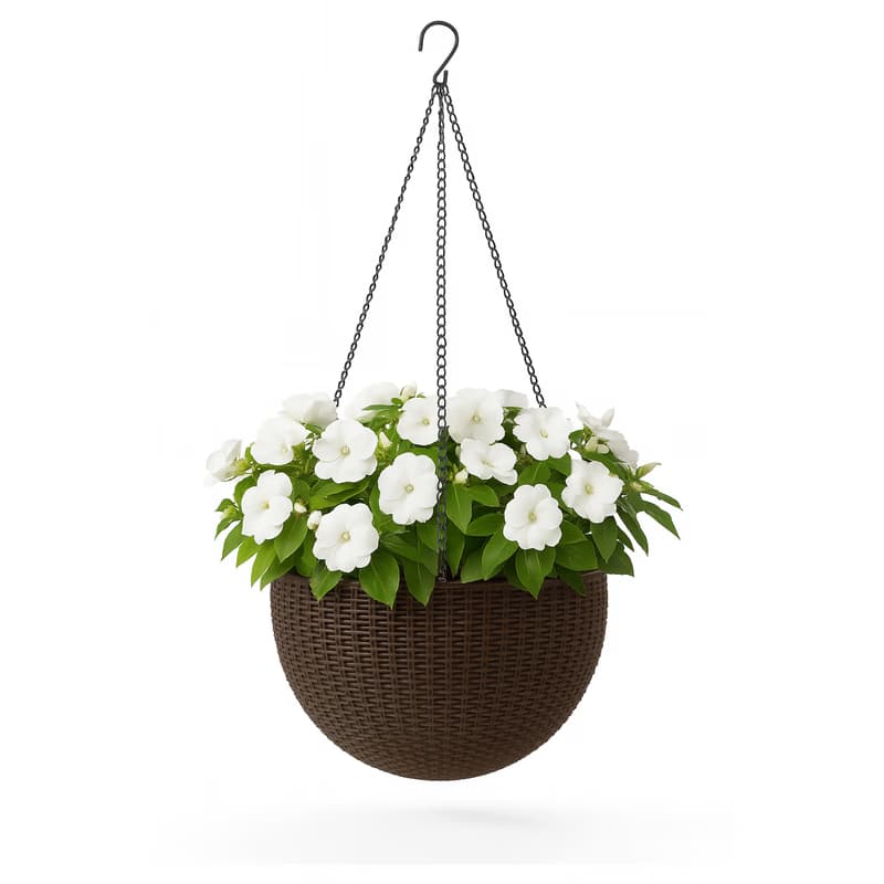 KETER Kvetináč Hanging GLOBE | hnedá 3