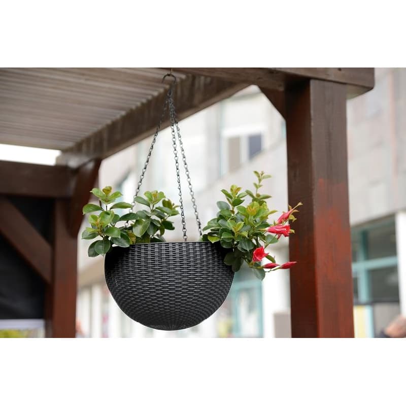KETER Kvetináč Hanging GLOBE | hnedá 4