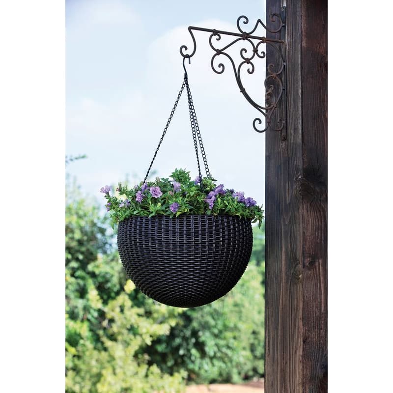 KETER Kvetináč Hanging GLOBE | hnedá 6