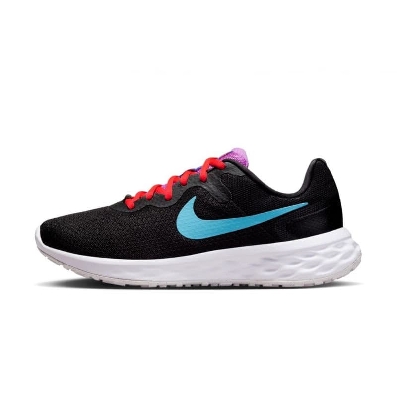 Dámska športová obuv (tréningová) NIKE Revolution 6 black baltic blue bright crimson 2