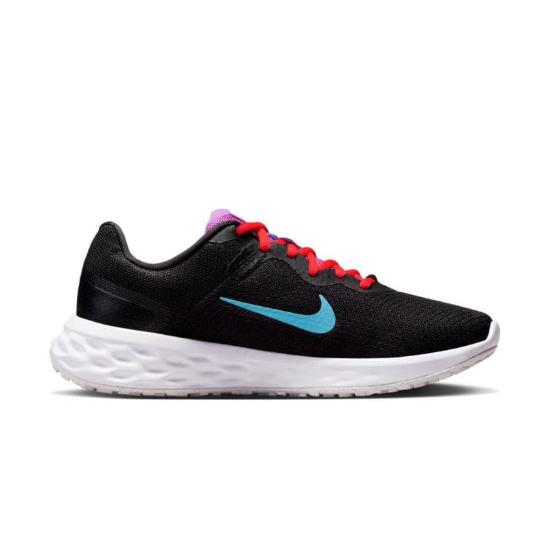 Dámska športová obuv (tréningová) NIKE Revolution 6 black baltic blue bright crimson 3