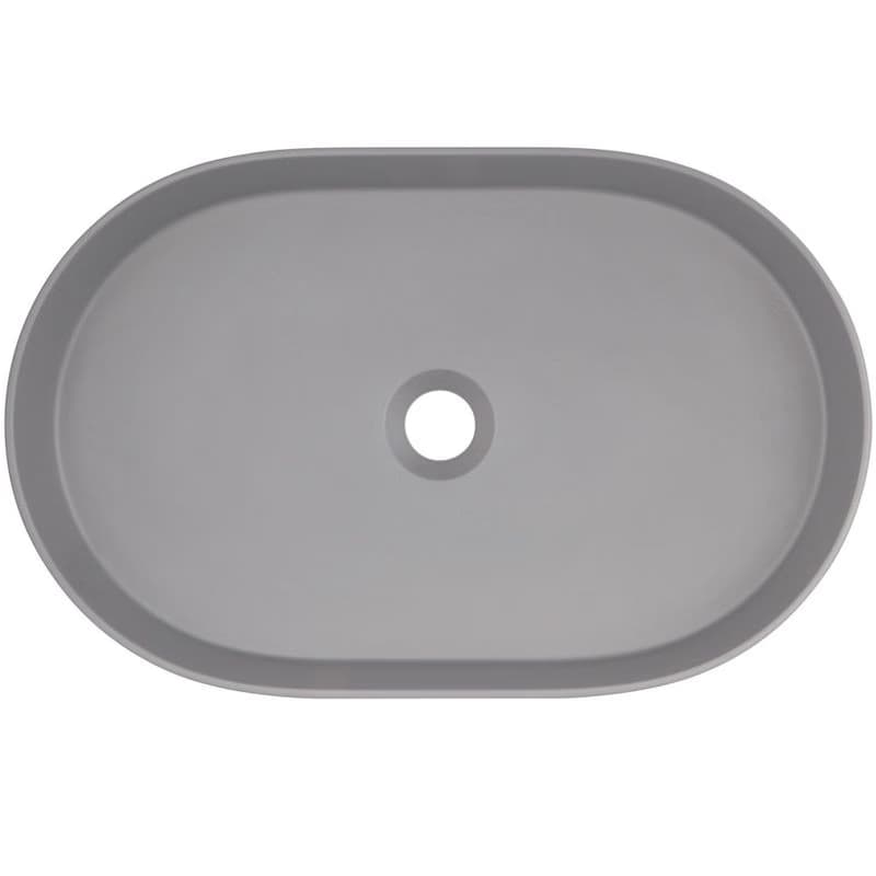 DEANTE - Silia metallic grey Granit umývadlo, oval CQS_SU6S 2