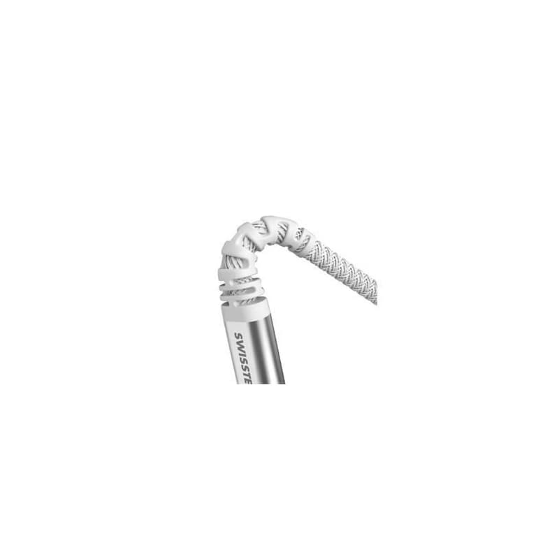SWISSTEN DÁTOVÝ KÁBEL KEVLAR USB / USB-C 1,5 M BIELÝ 5