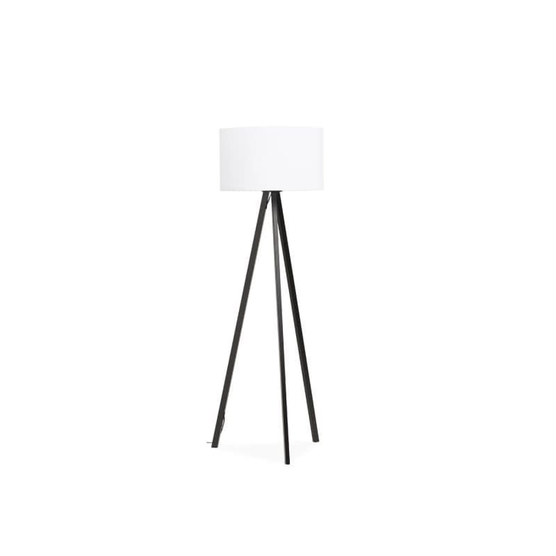 Trivet stojacia lampa bielo-čierna 1
