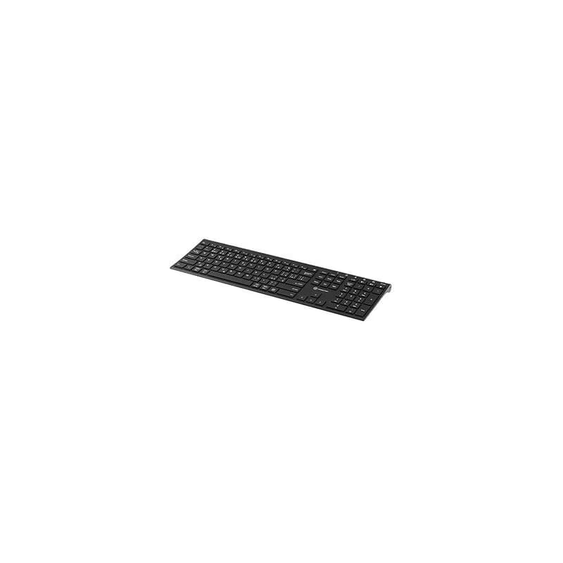 Powerton LIFE ULTRASLIM Klávesnica bezdrôtová CZ/SK, čierna 4