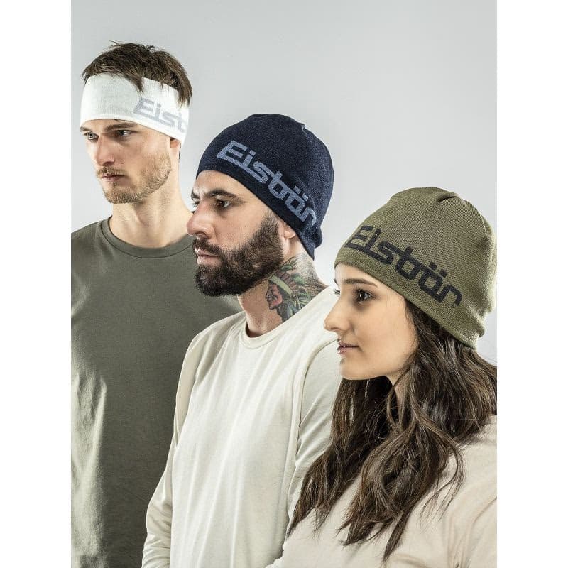 Zimná čiapka EISBÄR 365 MÜ RL - khaki green-grafit 3