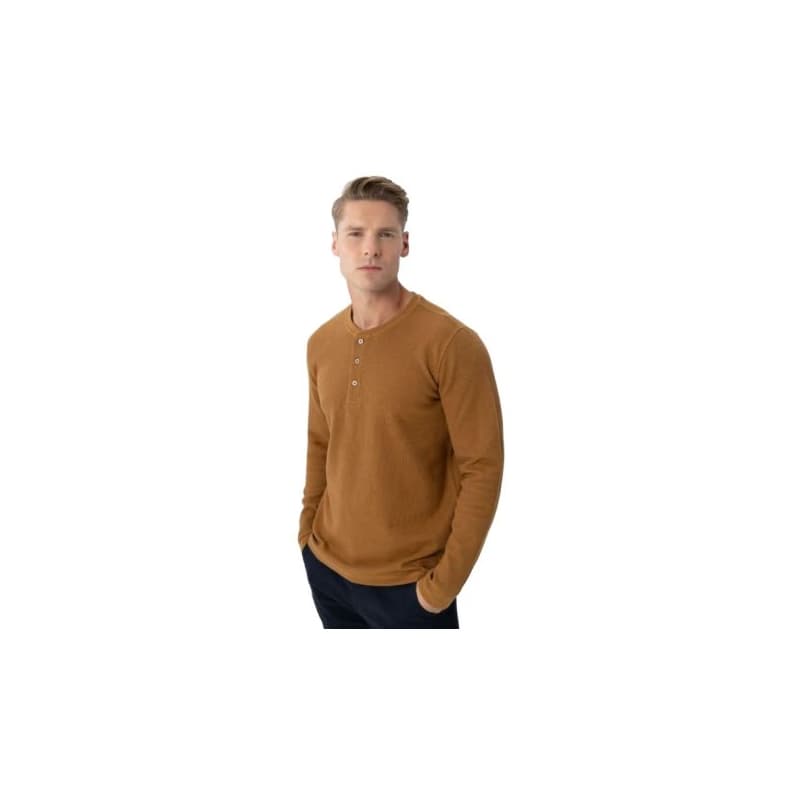 Pánske tričko s dlhým rukávom VOLCANO L-AZUX-102-BEIGE 1