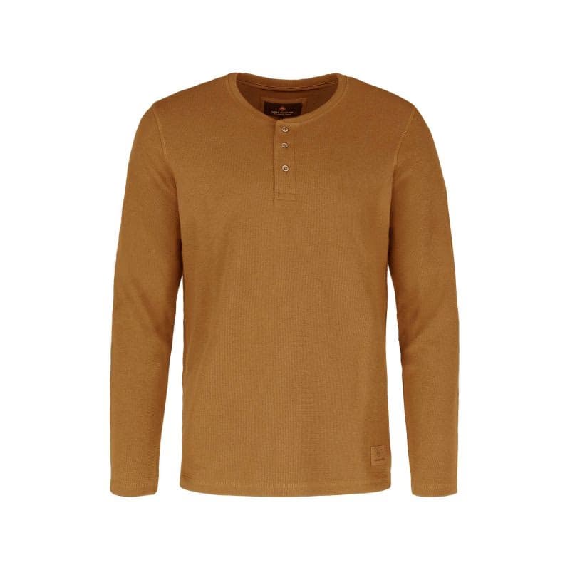 Pánske tričko s dlhým rukávom VOLCANO L-AZUX-102-BEIGE 4