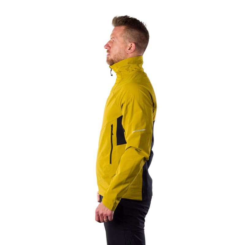 Pánska turistická bunda NORTHFINDER ARSENIO-579mustardblack 3
