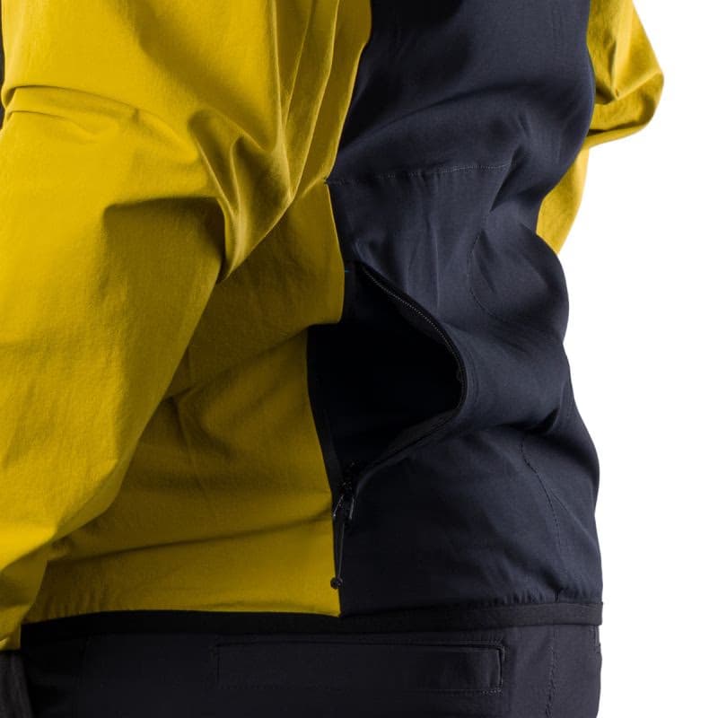 Pánska turistická bunda NORTHFINDER ARSENIO-579mustardblack 6