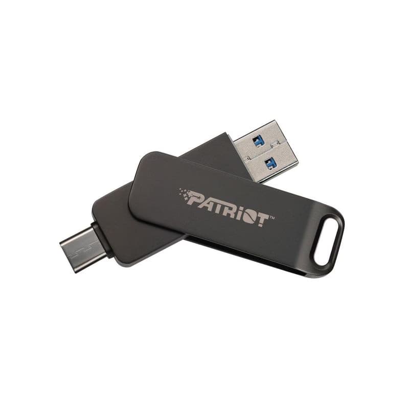 Patriot RAGE R550/64GB/USB 3.2/USB-A + USB-C/Čierna 3