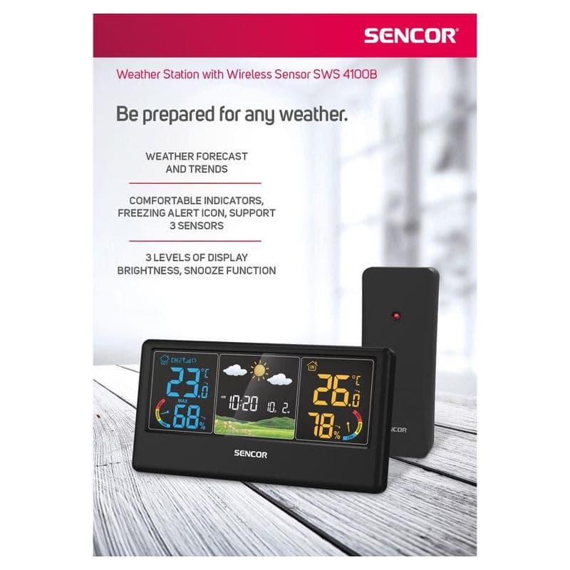 SWS 4100 B METEOSTANICA SENCOR