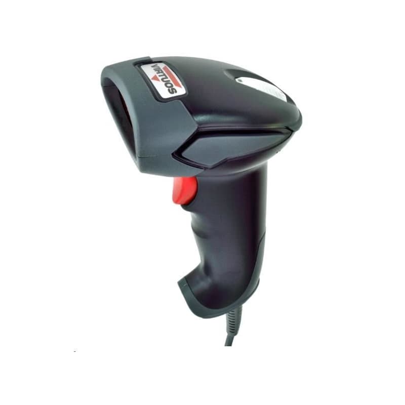 Virtuos laserová čítačka HT-900A, USB (emulácia klávesnice/RS232), čierna 2