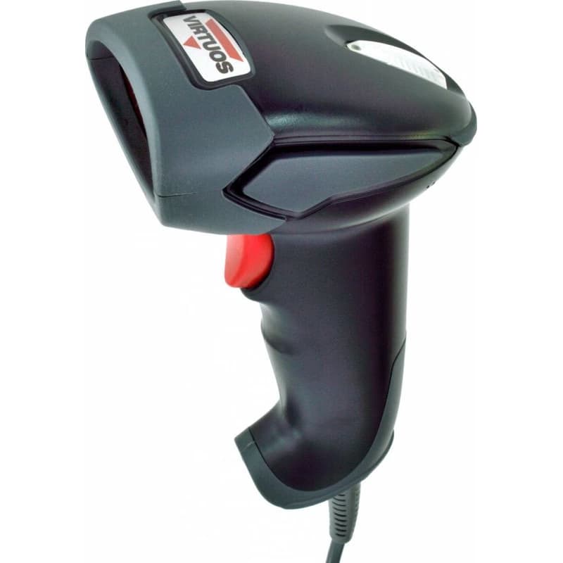 Virtuos laserová čítačka HT-900A, USB (emulácia klávesnice/RS232), čierna 4
