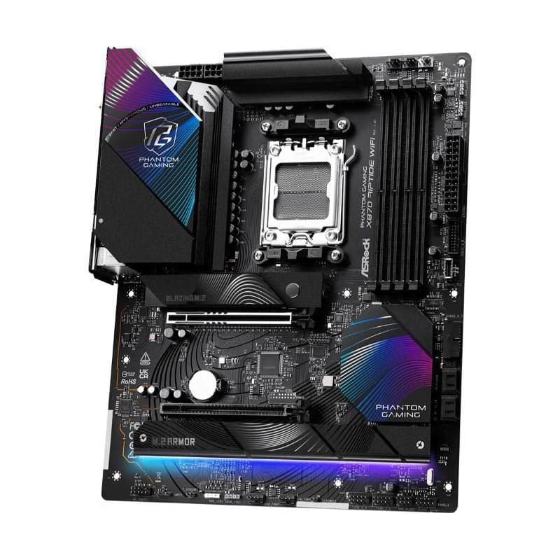 ASRock MB Sc AM5 X870 RIPTIDE WIFI, AMD X870, 4xDDR5, 1xHDMI, 2xUSB4, WI-FI 4