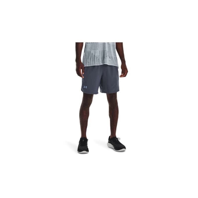 Pánske bežecké kraťasy UNDER ARMOUR UA LAUNCH 7 inch 2-IN-1 SHORT-GRY 1