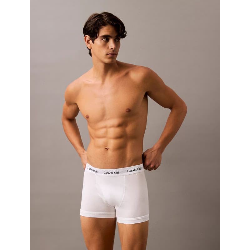 Pánske boxerky CALVIN KLEIN 3 Pack Icon Relaxed Fit Trunks 3