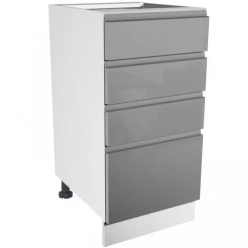 Skrinka do kuchyne Gardena D40S4 grey 1