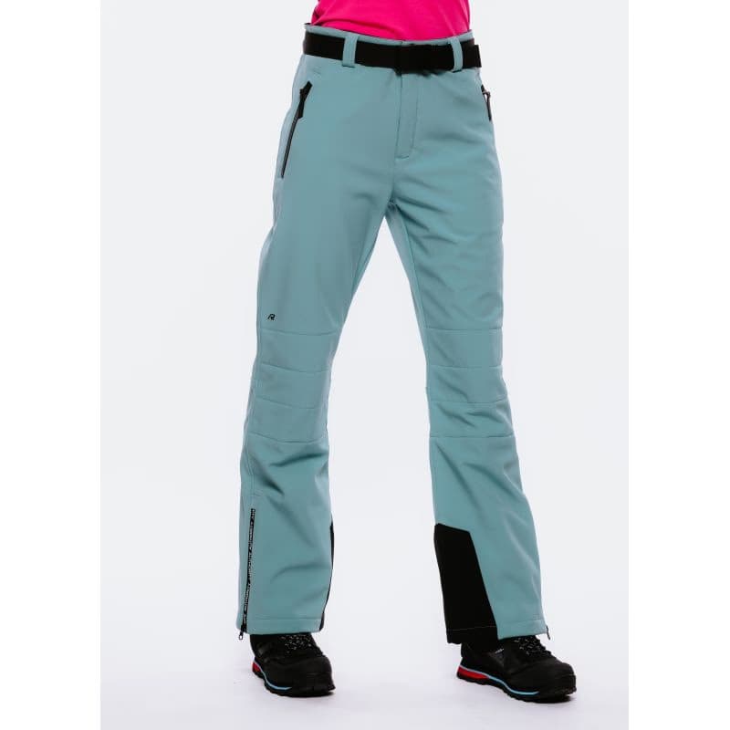 Dámske lyžiarske softshellové nohavice AUTHORITY SP-GLAM pants W green 3