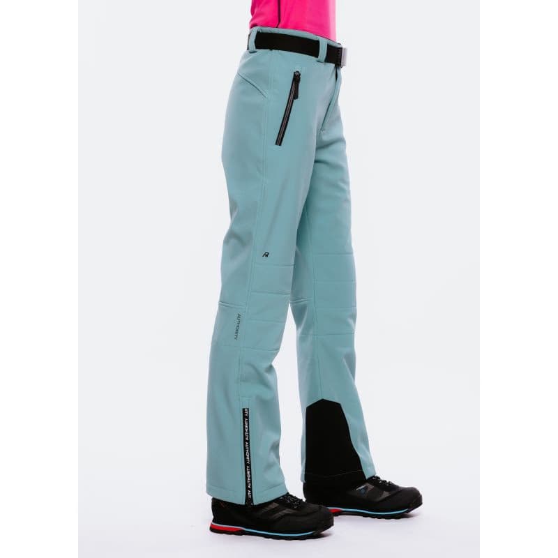 Dámske lyžiarske softshellové nohavice AUTHORITY SP-GLAM pants W green 4