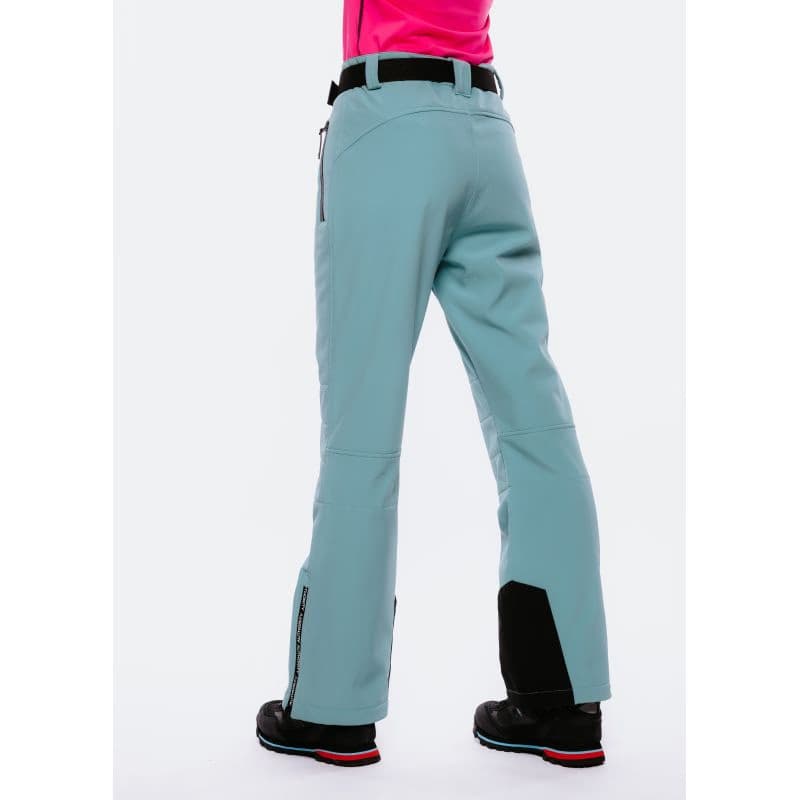 Dámske lyžiarske softshellové nohavice AUTHORITY SP-GLAM pants W green 5
