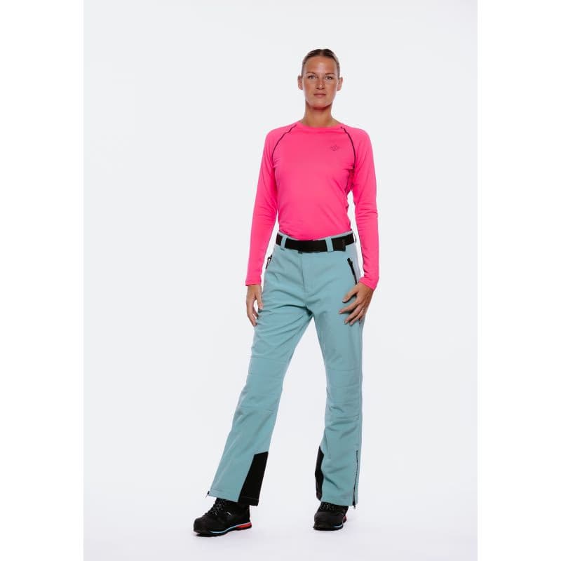 Dámske lyžiarske softshellové nohavice AUTHORITY SP-GLAM pants W green 6