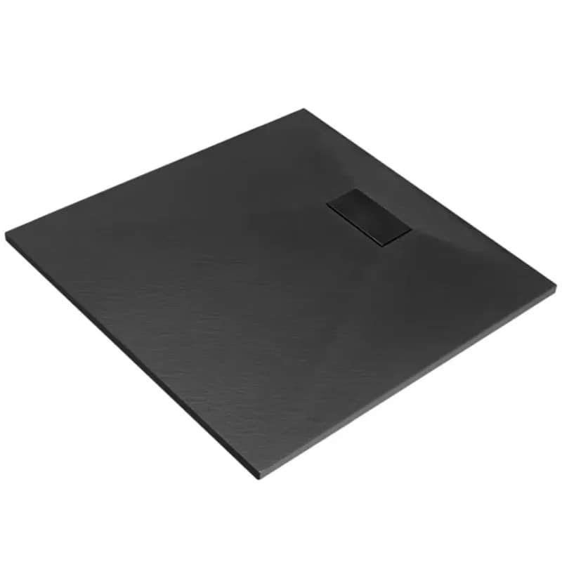 Vanička štvorcová Vexo 80x80 čierna 1