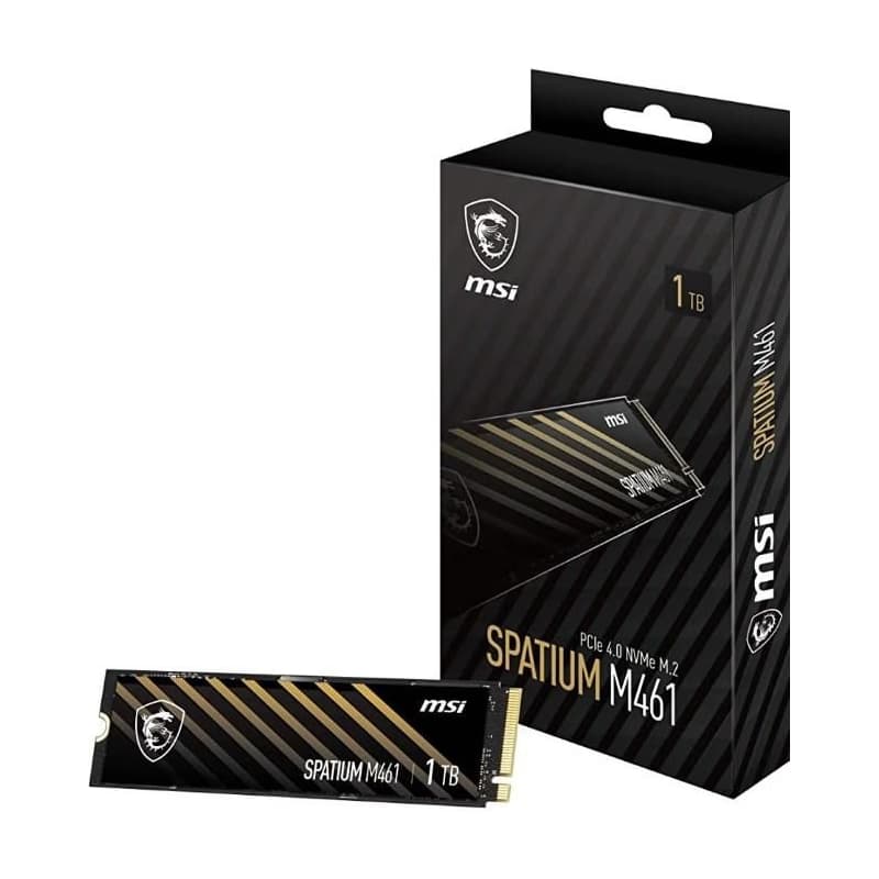 MSI SSD SPATIUM M461, 1TB, PCIe 4.0 NVMe M.2 3