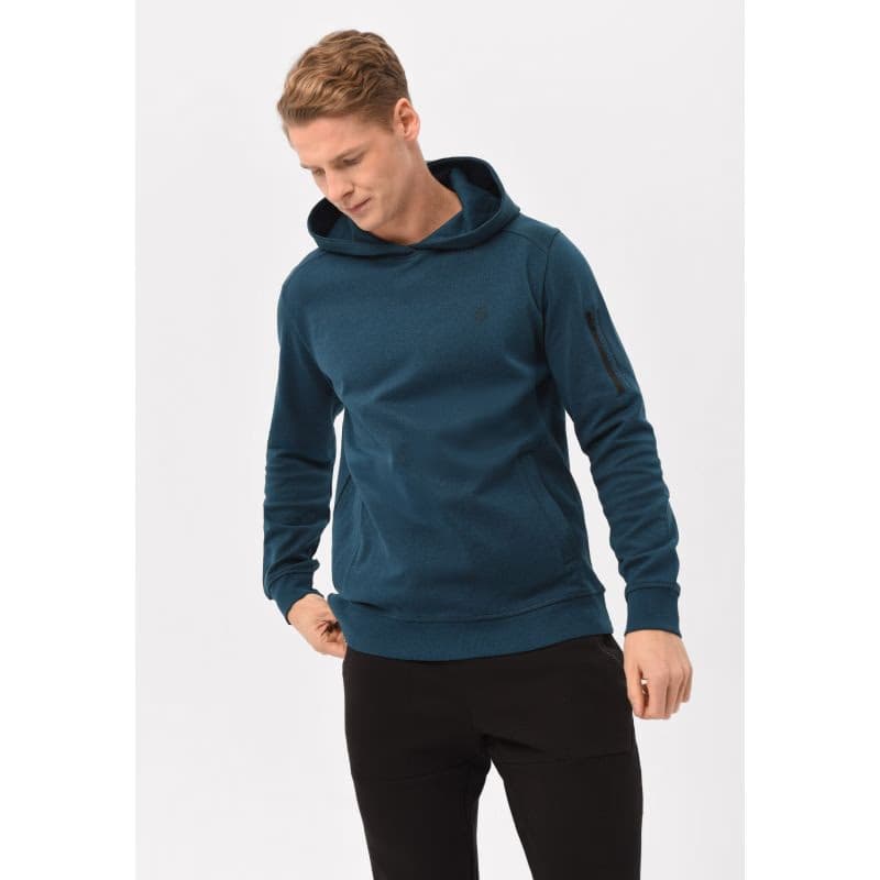 Pánska mikina s kapucňou VOLCANO FEEL-601-BLUE 2