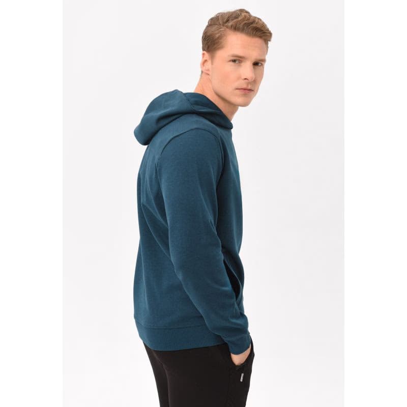 Pánska mikina s kapucňou VOLCANO FEEL-601-BLUE 3