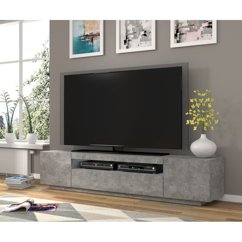 ArtBm TV stolík AURA 200 | betón 2